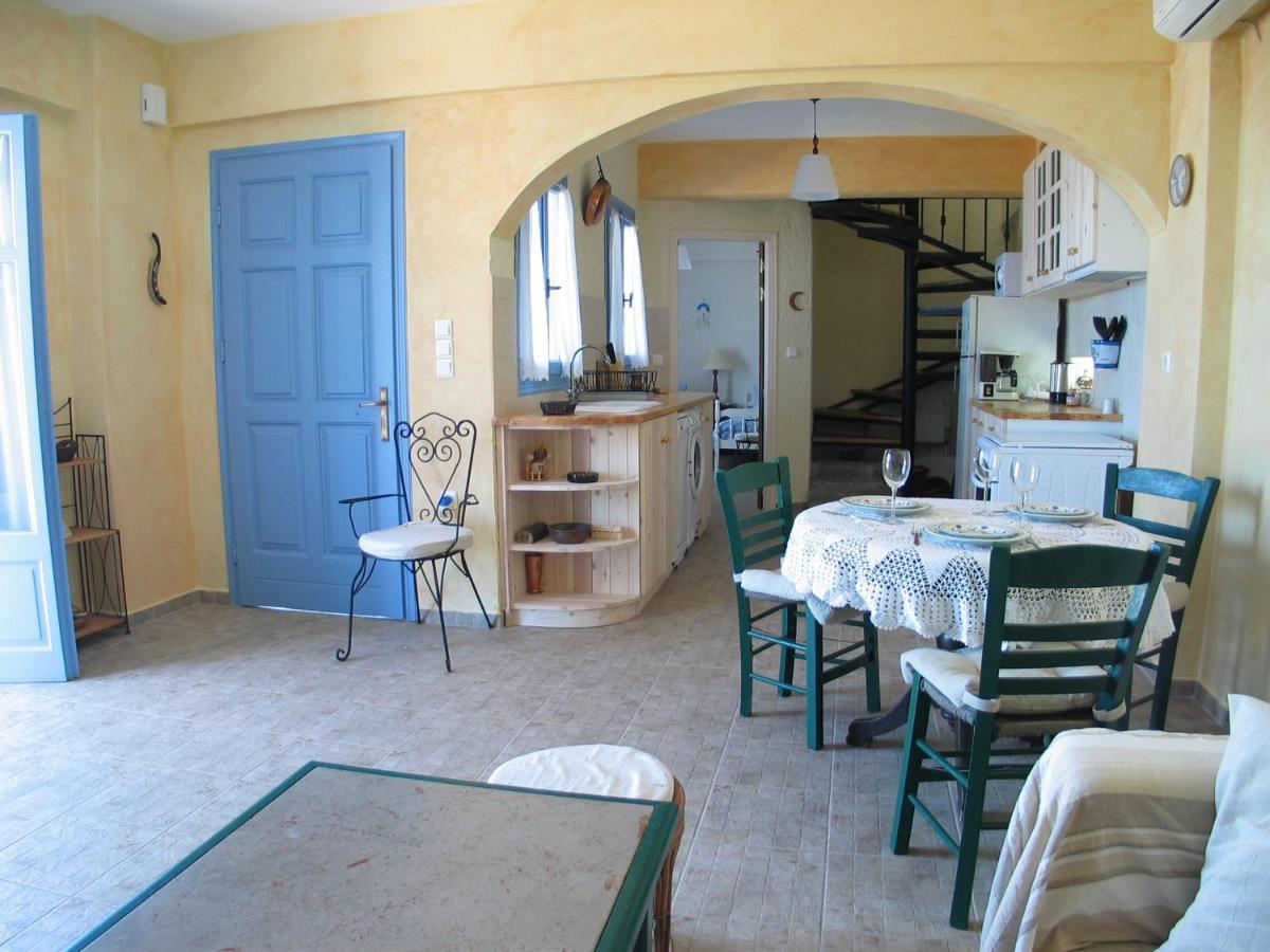 Kyparissis Beach Houses Skala Mistegnon Eksteriør bilde