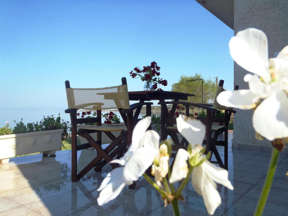 Kyparissis Beach Houses Skala Mistegnon Eksteriør bilde