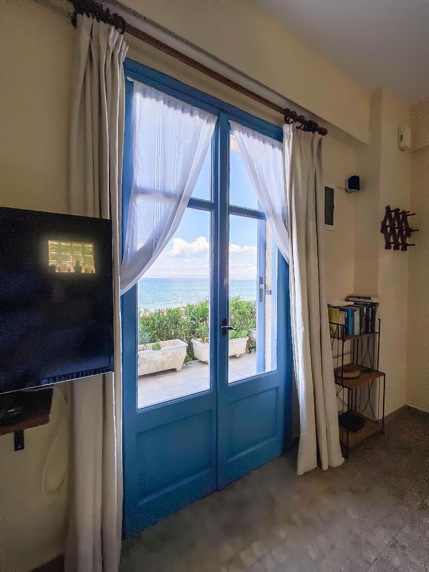 Kyparissis Beach Houses Skala Mistegnon Eksteriør bilde