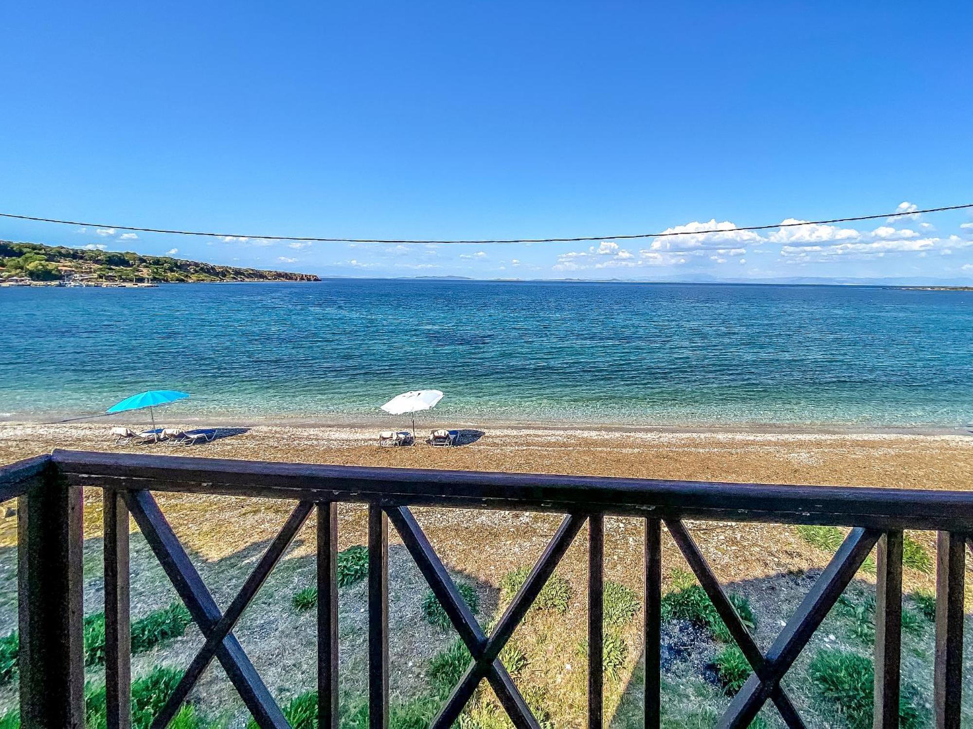 Kyparissis Beach Houses Skala Mistegnon Eksteriør bilde