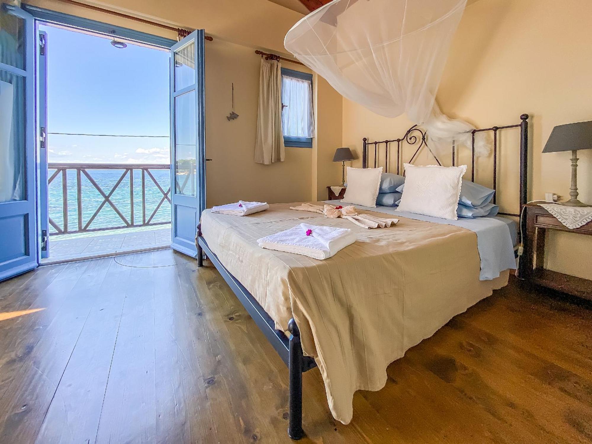 Kyparissis Beach Houses Skala Mistegnon Eksteriør bilde