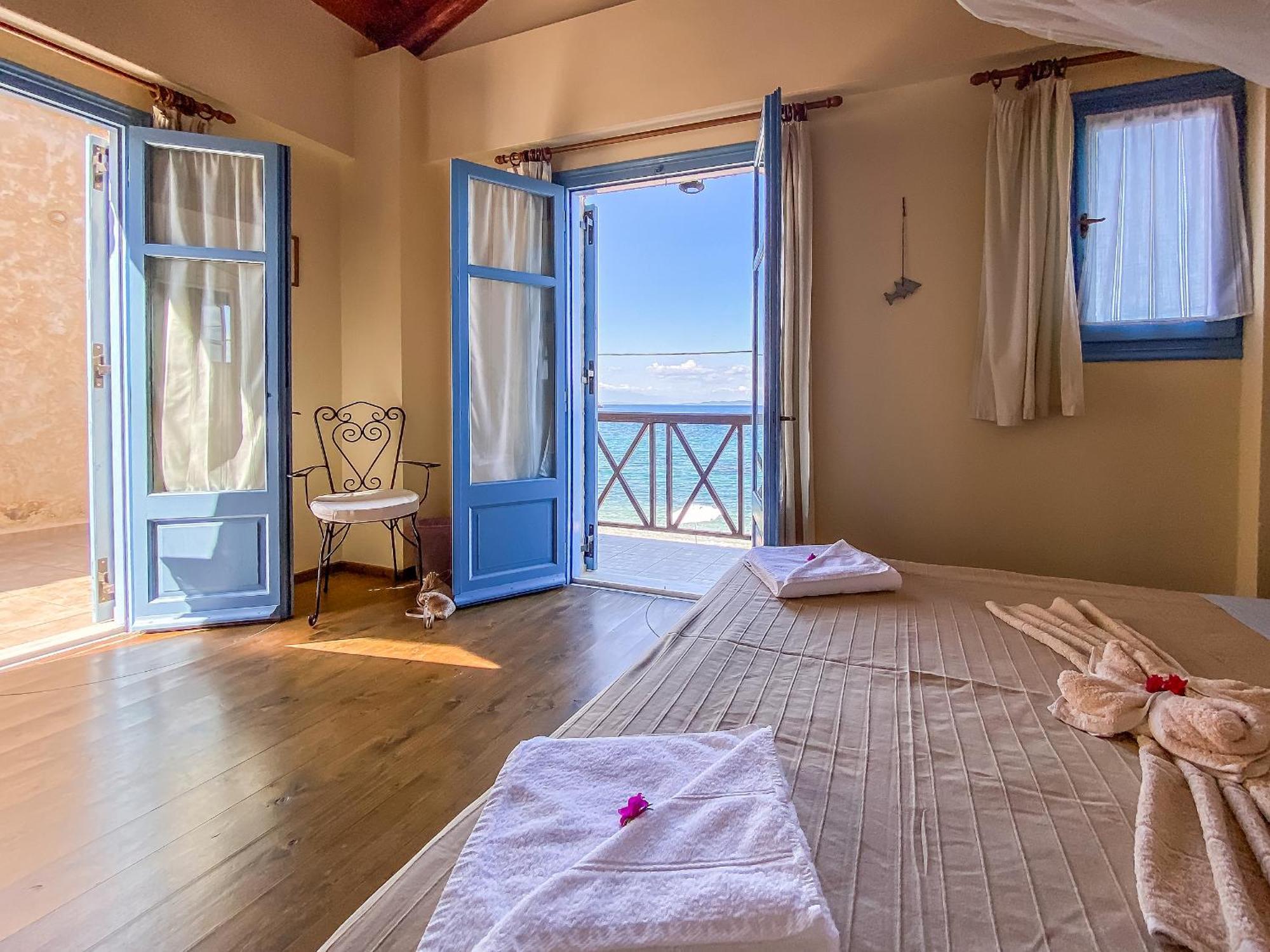 Kyparissis Beach Houses Skala Mistegnon Eksteriør bilde