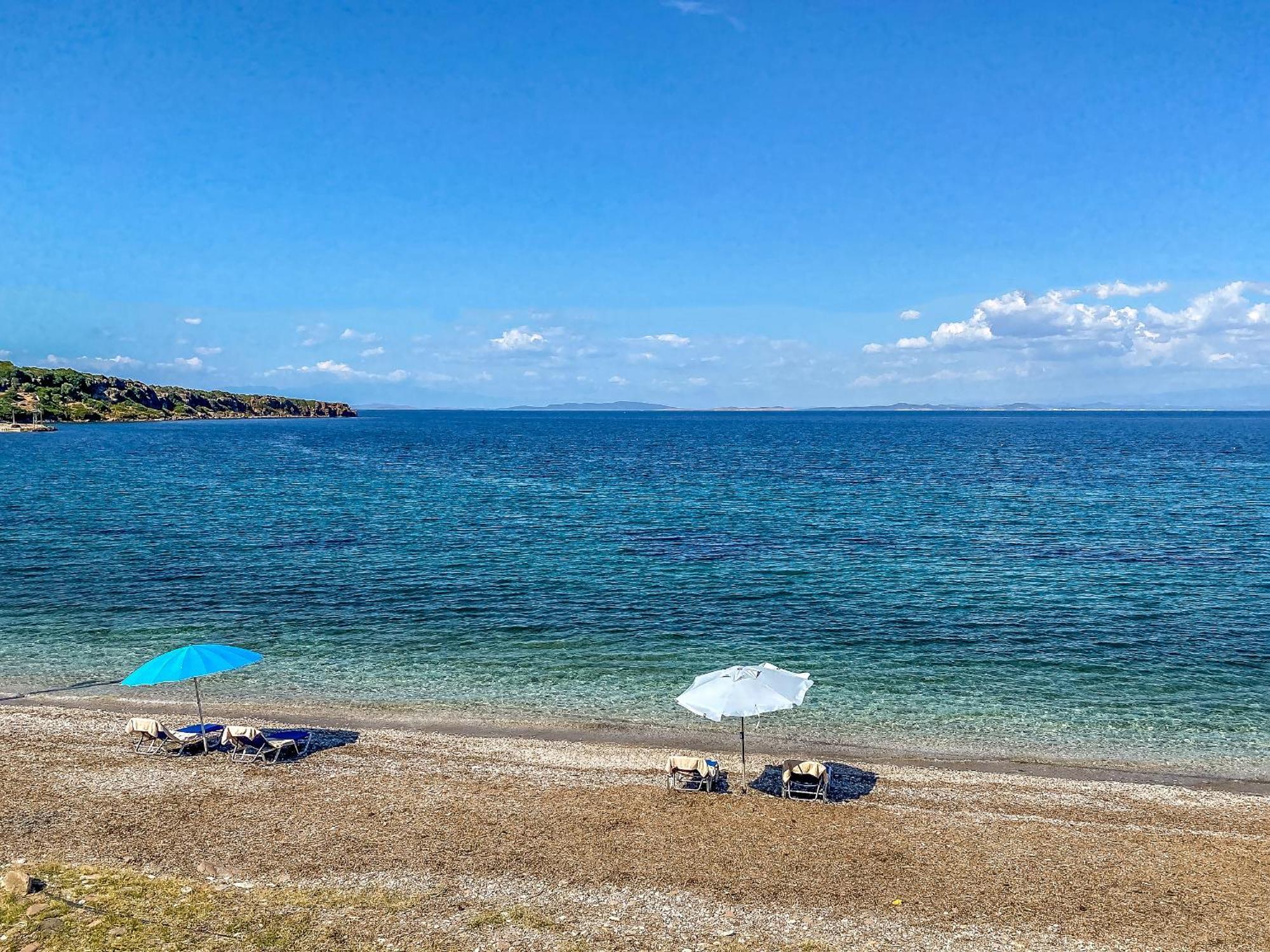 Kyparissis Beach Houses Skala Mistegnon Eksteriør bilde
