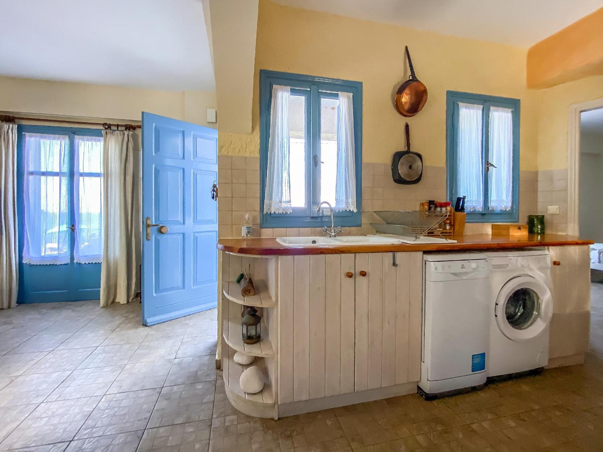 Kyparissis Beach Houses Skala Mistegnon Eksteriør bilde